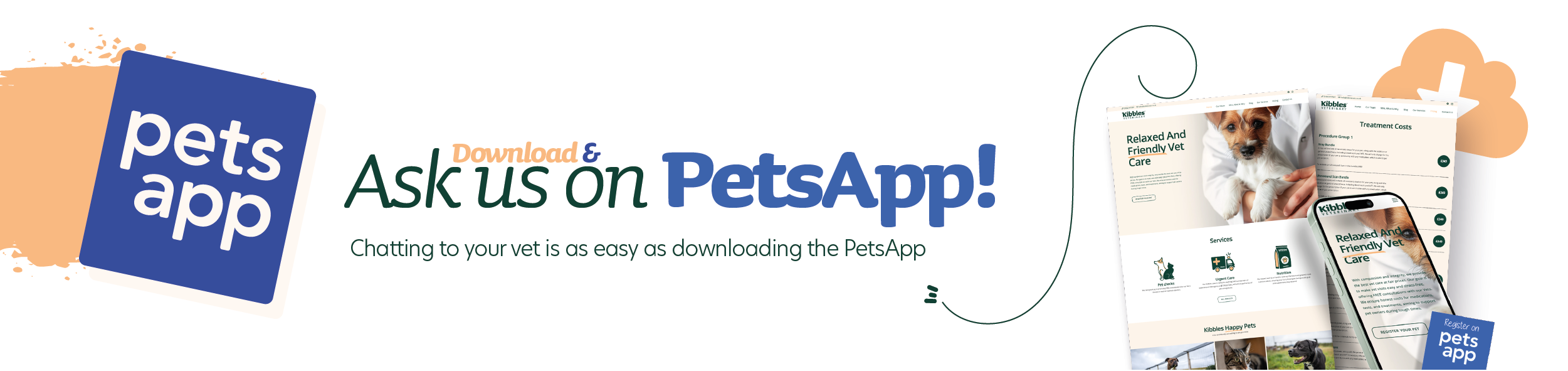 Ask us on pets app